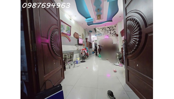 Q8 P2 DƯƠNG BÁ TRẠC XE HƠI ĐỖ CỬA HẺM THÔNG 4 TẦNG 4PN PHÙ HỢP ĐẶT VP CTY, SÁT Q1 7.xT